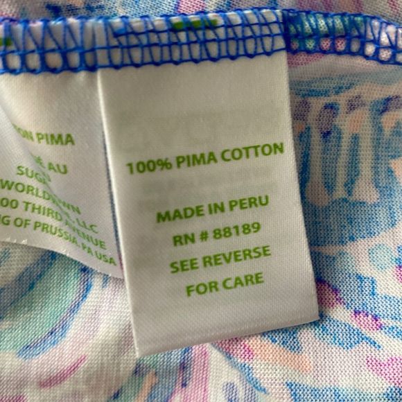 Lilly Pulitzer Billie Dress Size Medium Happy As A Clam - Picture 11 of 12